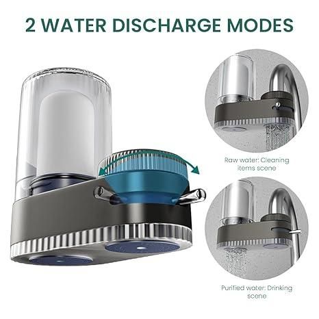 Dual-Spout Kitchen Sink Water Filter