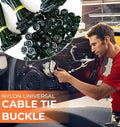 Zip String Wire Lock - Nylon Cable Tie (Pack of 50Pcs)